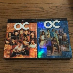 The OC Seasons 1 and 2 DVDs